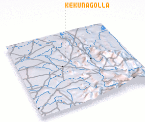 3d view of Kekunagolla