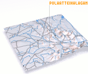 3d view of Polwatte Ihalagama