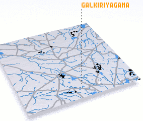 3d view of Galkiriyagama