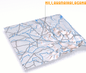 3d view of Millawana Ihalagama