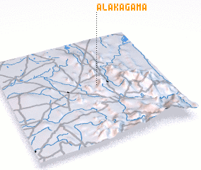 3d view of Alakagama