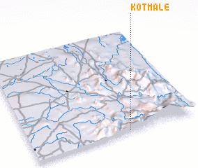 3d view of Kotmale