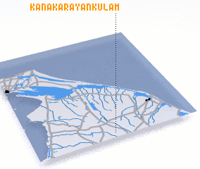 3d view of Kanakarayankulam