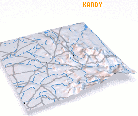 3d view of Kandy