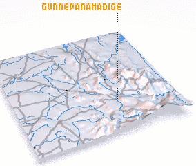 3d view of Gunnepana Madige