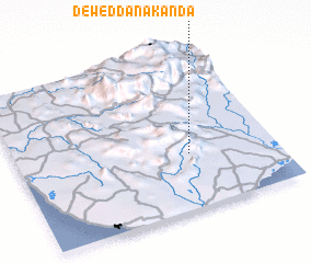 3d view of Deweddanakanda