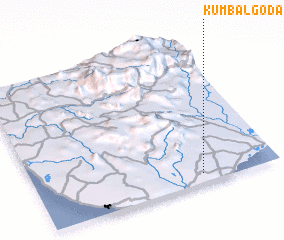 3d view of Kumbalgoda