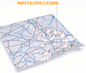 3d view of Haputale Pallegama