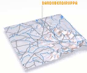 3d view of Dandubendiruppa