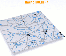 3d view of Maha Diwulwewa