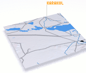 3d view of Karakol