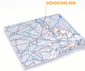 3d view of Gedigaswalana