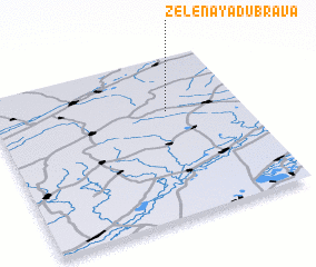 3d view of Zelënaya Dubrava