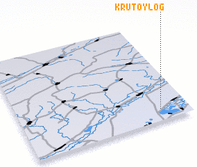 3d view of Krutoy Log