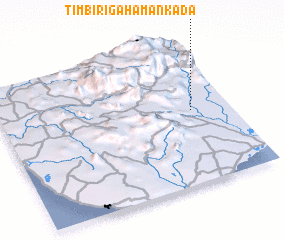 3d view of Timbirigahamankada