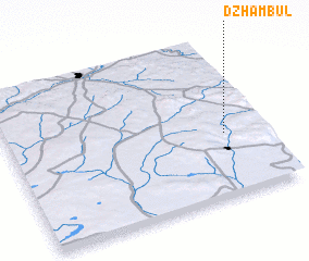 3d view of Dzhambul