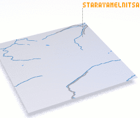 3d view of Staraya Mel\