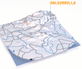 3d view of Haldummulla