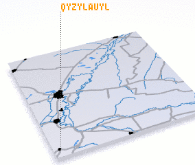 3d view of Qyzyl Aūyl