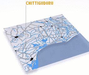 3d view of Chittigūdūru