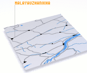 3d view of Malaya Uzhanikha