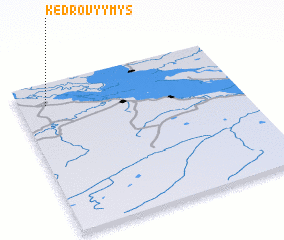 3d view of Kedrovyy Mys