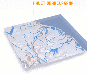 3d view of Kaletibbawelagama