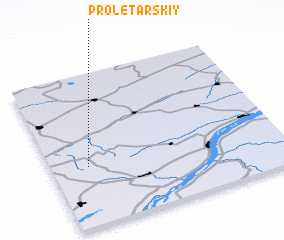 3d view of Proletarskiy