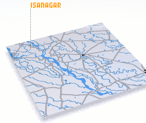 3d view of Ïsānagar