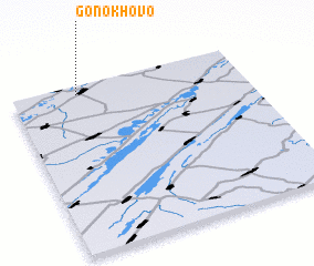 3d view of Gonokhovo