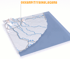 3d view of Okkampitiya Ihalagama