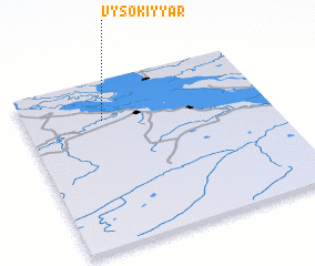 3d view of Vysokiy Yar