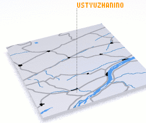 3d view of Ustyuzhanino