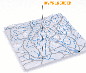 3d view of Koyyalagūdem
