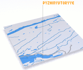 3d view of Pyzhiny Vtoryye