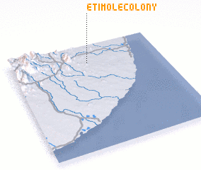 3d view of Etimole Colony