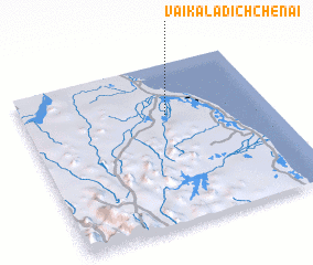 3d view of Vaikaladichchenai