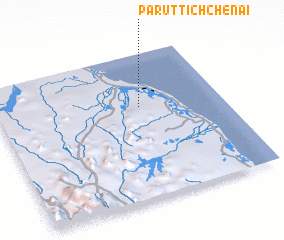 3d view of Paruttichchenai