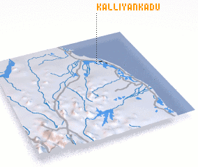 3d view of Kalliyankadu