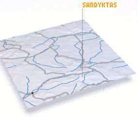 3d view of Sandyktas