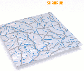 3d view of Shāmpur