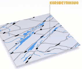 3d view of Korobeynikovo