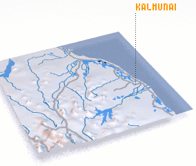 3d view of Kalmunai