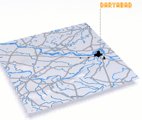 3d view of Daryābād