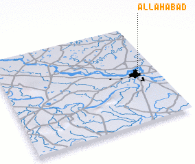 3d view of Allahābād