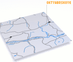 3d view of Oktyabrʼskoye