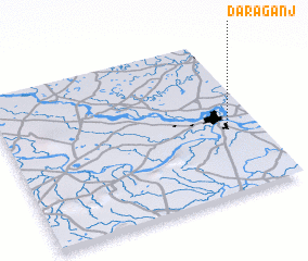 3d view of Dārāganj