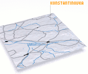 3d view of Konstantinovka