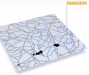 3d view of Nawāgaon