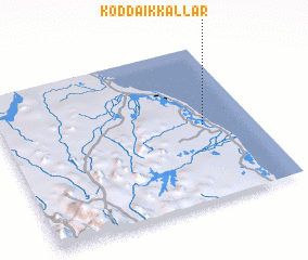 3d view of Koddaikkallar